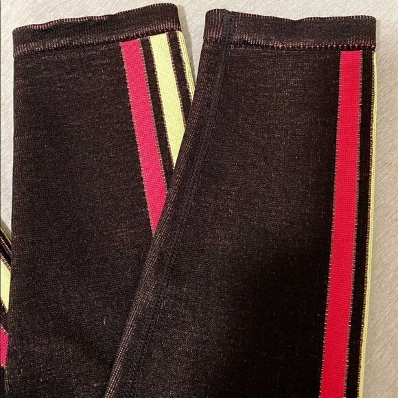 Fabletics High-Waisted Seamless Stripe Legging Pink Stripe Multi Size Small - Picture 8 of 10